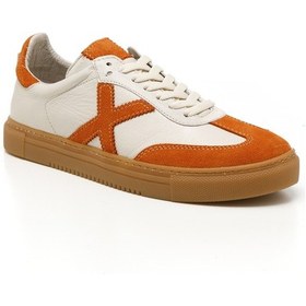 Resim Sneaker Günlük Kadın Mar-25y-192-3030 John May Orange Süet-bej Cilt-orange Süet Orange Turuncu 