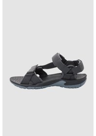 Resim Jack Wolfskin Lakewood Ride Erkek Outdoor Sandalet Ebony Çok Renkli 