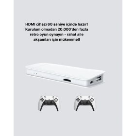 Resim HERŞEYBURDAMODA 3D ve 4K Görüntü Kaliteli Çok Lu Oyun Konsolu 