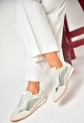 Resim Fox Shoes U820730509 Gümüş Kadın Spor Ayakkabı Sneakers 