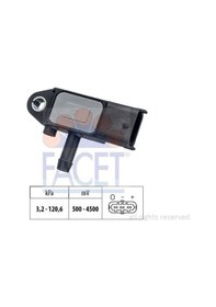 Resim Fiat Bravo 2006-2010 Arası 1.4 16v Facet Marka Egzoz Sıcaklık Sensörü 