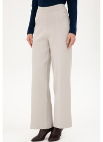 Resim U.S. Polo Assn. Kadın Taş Loose Fit Triko Pantolon 50293068-VR049 