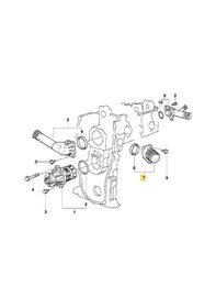 Resim Bmw E34 E36 Z3 M43 Uyumlu Motor Febi Su Flanşı 11531743199 