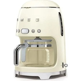 Resim Esranın Dünyası Smeg DCF02CREU Filtre Kahve Makinesi, Krem 