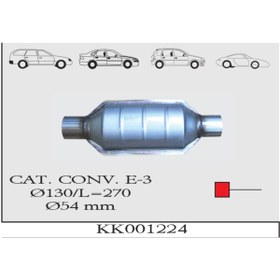 Resim NESS EXHAUST SYSTEMS Katalitik Konvektör /cat. Conteyner 