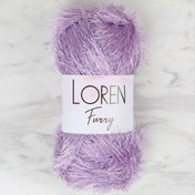 Resim Loren Furry Lila El Örgü İpi - RF009 - 34047 