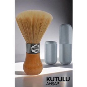 Resim El Yapımı Çok Renkli Tıraş Fırçası, Şık ve Kullanışlı Kutuda 