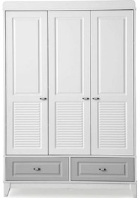 Resim Vizyon 3 Kapılı Dolap, Bebek Ve Genç Odası Dolap Beyaz 