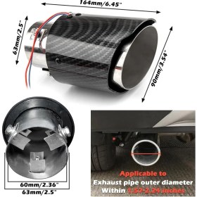Resim Akrapovic Ayarlanabilir Egzoz Ucu 90MM Tekli Açık Ağızlı 