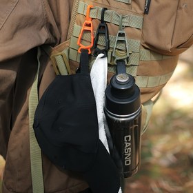Resim Outdoor Sırt Çantası Kanca Eldiven Klipsi Çok Amaçlı Kanca Plastik Klip Taşınabilir Poliüretan 