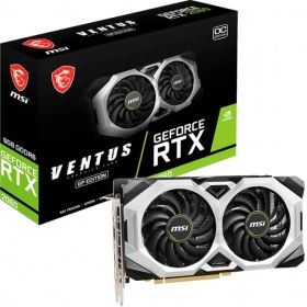 Resim MSI Msı Geforce Rtx 2060 Ventus Gp Gddr6 6gb 192BIT HDMI 3x Displayport Oyuncu (Gaming) Ekran Kartı 