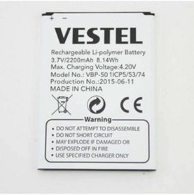 Resim Senalstore Vestel Venüs 5.0 V 5.0 X Uyumlu Pil Batarya Vbp-50 İthal 