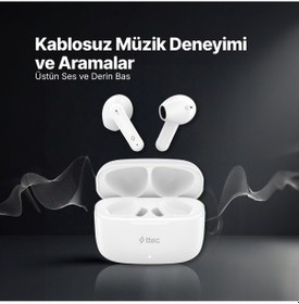 Resim Ttec AirBeat 2KM177 Step Gerçek Kablosuz TWS Bluetooth Kulaklık 