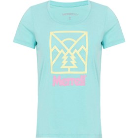 Resim Merrell Scene Kadın Mavi Tişört 