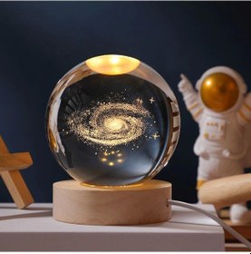 Resim Toz Bulutu Tasarımlı Dekoratif Usb Li Gece Lambası 