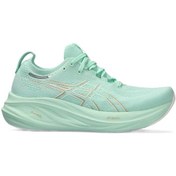 Resim Asics Gel-nimbus 26 Gel Taban Kadın Yeşil Koşu Ayakkabısı Yeşil 