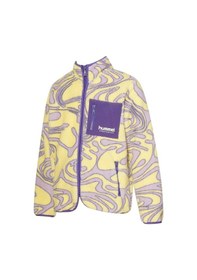Resim Hummel Clem Sarı 922381-5088 Çocuk Polar Fermuarlı Sweatshirt Sarı 