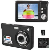 Resim Andoer-2 4k Dijital Kamera Video Kamera Kamera 48mp 2,8 İnç Flaş 32gb Tf Kart Siyah Siyah 