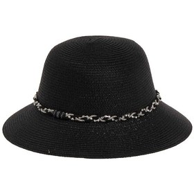 Resim Kadın Simli Şeritli Şapka 1416 