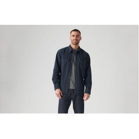 Resim Sawtooth Rlx Fit Western Burke Overdye A5751-0007 Erkek Siyah Gömlek-5047 Siyah 