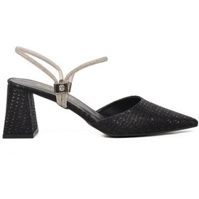 Resim Siyah Kadın Abiye Ayakkabı 328139 Z Siyah 