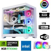 Resim Xaser Sword X160 I7 12700KF 32GB Ram 1tb M.2 Nvme SSD 8gb RTX5060 Sıvı Soğutmalı Masaüstü Bilgisayar 
