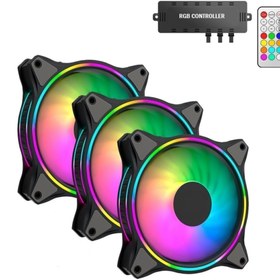 Resim Gamepower Air Turbine 3in1 A-rgb Rgb Fan Set Kit 3x120mm Sessiz Kasa Fanı 