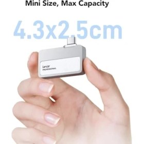 Resim Lexar Professional Go Taşınabilir SSD 2 Tb, Ultra Kompakt, Apple Prores'i Destekler, 1050 Mb/s'ye Kadar Okuma ve 1000 Mb/s'ye Kadar Yazma, USB 3.2 Gen 2, IP65, iPhone 15/16 Pro Için, Siyah 