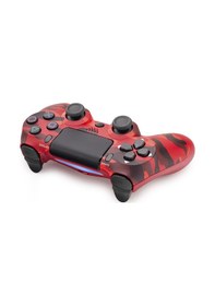 Resim Büro Ev Ofis Oyun Konsolu İçin Kırmızı Kamuflaj Gamepad Ps4 Uyumlu Oyun Kolu 