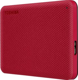 Resim Toshiba Canvio Advance 2.5" 4TB USB 3.2 Gen-1 Kırmızı (HDTCA40ER3CA) Taşınabilir Harici Sabit Disk 