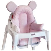 Resim Holmer Leke Tutmaz Organik Mama Sandalyesi Minderi & Kılıfı Ml 