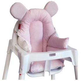 Resim Holmer Leke Tutmaz Organik Mama Sandalyesi Minderi & Kılıfı Ml 