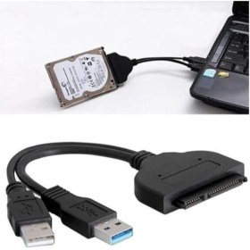 Resim USB 3.0 2.5' Inç Sata SSD HDD Hard Disk Çevirici Dönüştürücü Adaptör Kablosu 