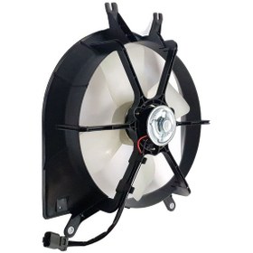 Resim Honda Civic Su Radyatör Fanı Panel Motor 1992 1993 1994 1995 96 