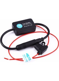 Resim Rectangle Unıversal 12V Radyo Anten Sinyali Yükselticisi 