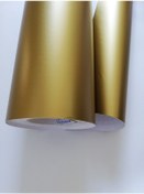 Resim Mat Altın Yapışkanlı Dekoratif Folyo 1 M-122 Cm 