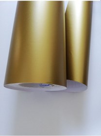 Resim Mat Altın Yapışkanlı Dekoratif Folyo 1 M-122 Cm 
