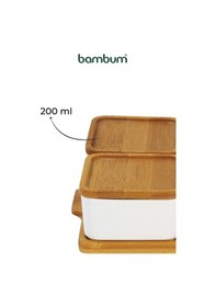 Resim Bambum Zen 13 Parça Kahvaltılık B5833 beyaz 