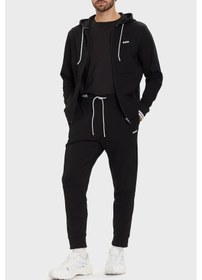 Resim Boss Erkek Eşofman Takımı 50555433 001 Siyah Siyah 