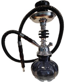Resim Camp & Shisha Siyah Mini Hediyelik Nargile 