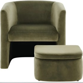 Resim PalmirAtic Berjer klasik yüksek kalite puf hediyeli 