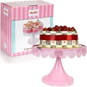 Resim Metal Cupcake Standı Pembe Kek Standı N11.16089 