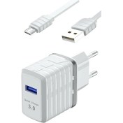 Resim Zipax Lg G2 G3 G4 G5 G6 Q6 Q60 K40S Mini Beat Micro USB Şarj Aleti 3.0 Hızlı Quick 