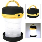 Resim Soulader Taşınabilir 3 Modlu Led Kamp Feneri - Geri Çekilebilir Işık Çadırı İçin Pratik Aydınlatma Çözümü Çok Renkli 