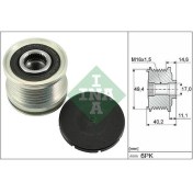 Resim Ina Volkswagen Vw Caddy 2015 ve Sonrası 2.0 Tdı Motor Şarz Dinamo Kasnağı 