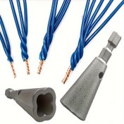 Resim 1 adet Elektrikçi Hızlı Tel Paralel, Hat Bükme Aracı, Elektrikli Tel Terminallerini Kolayca Bükme ve Soyulma 