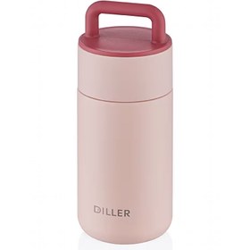 Resim Diller Çelik Termos 350 ml Pembe 