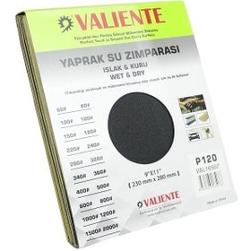 Resim Su Zımparası 120 Kum Val16507 Valıente 100'lü 