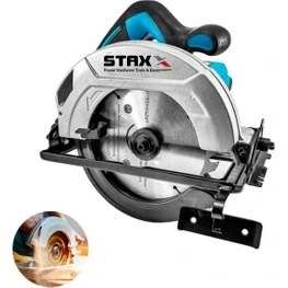 Resim Staxx Power Lazersiz Daire Sunta Kesme Daire Testere Makinesi 2600W 45' Açılı Kesim Eldivenli 