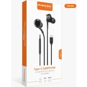 Resim Pineng Type-C Earphone Extra Bass Kulaklık PN-602 